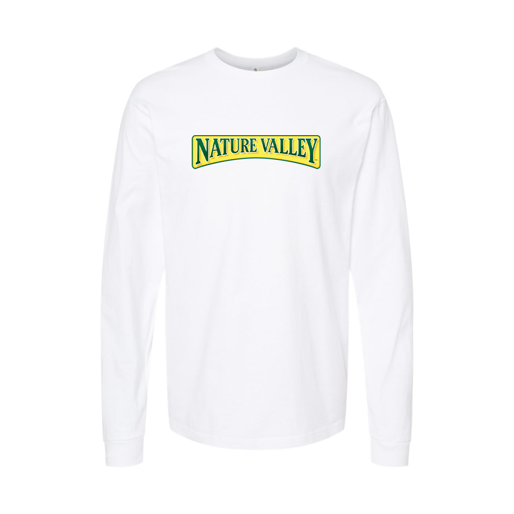 Youth Nature Valley Logo Cotton Long Sleeve T-Shirt