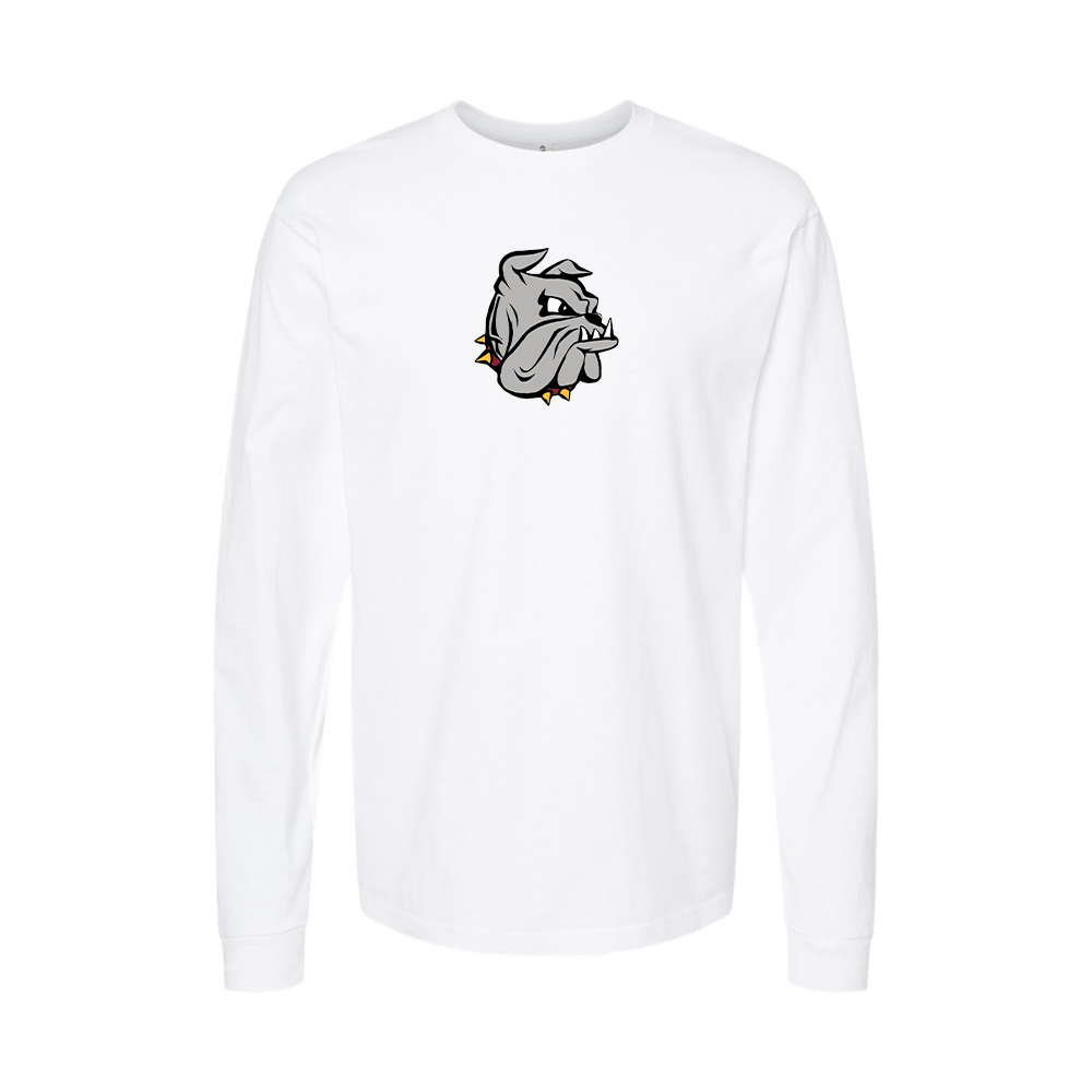Youth Minnesota Duluth Bulldogs Logo Cotton Long Sleeve T-Shirt