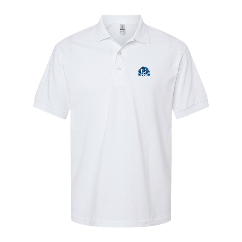 Men's Saint Peters Peacocks Logo Dry Blend Polo