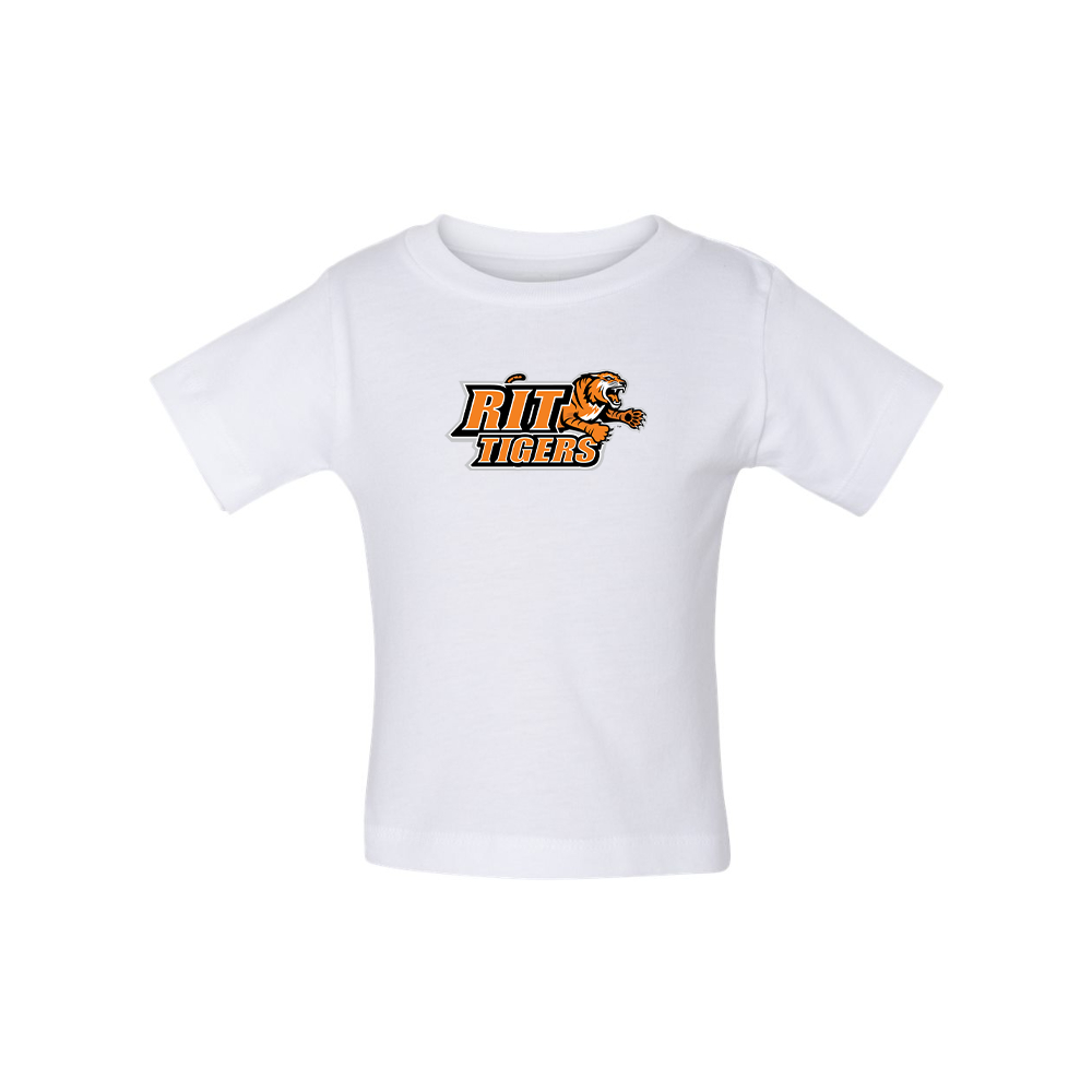 RIT Tigers Logo BELLA CANVAS Infant Jersey Tee
