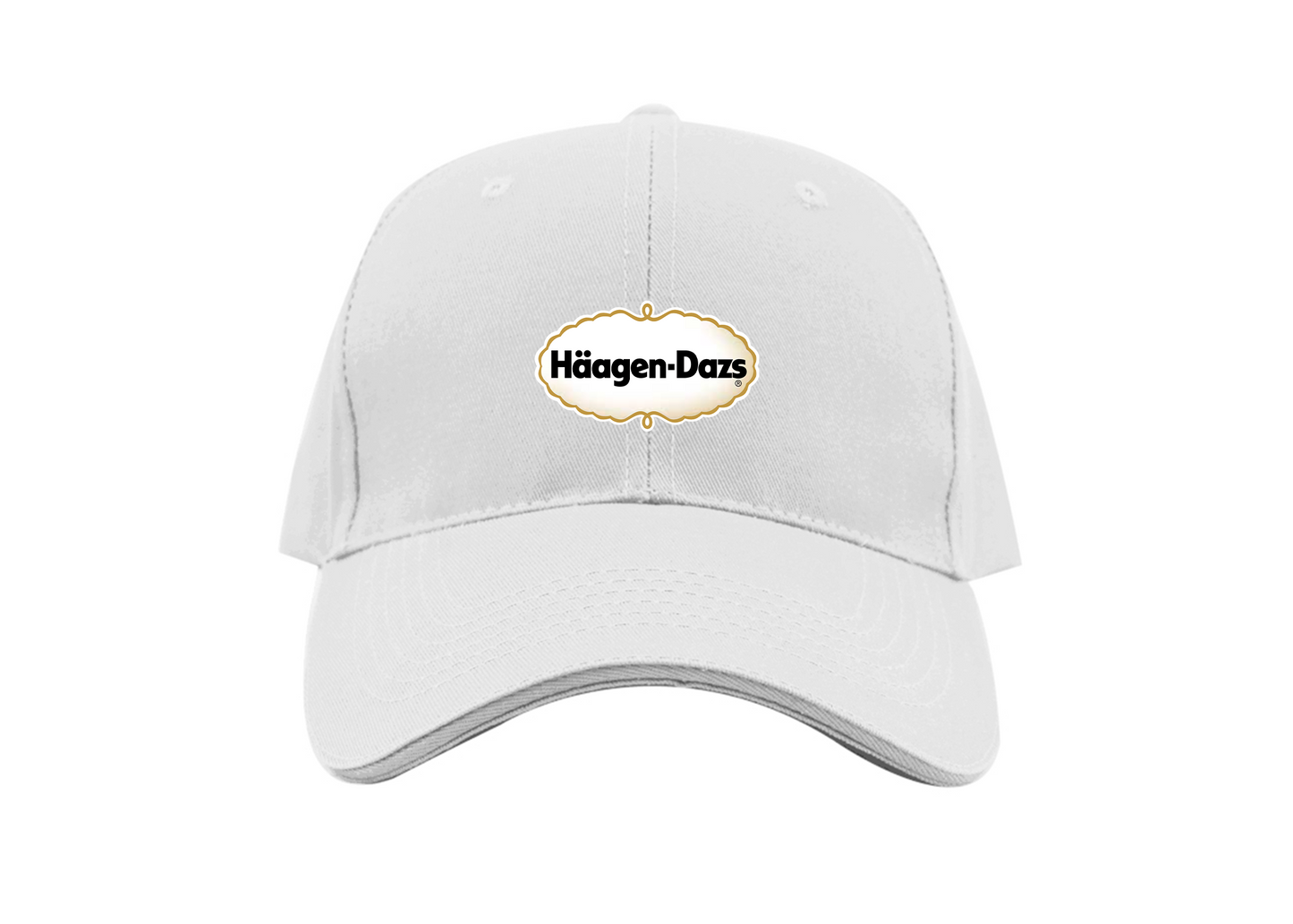 Haagen Dazs Logo Dad Baseball Cap Hat