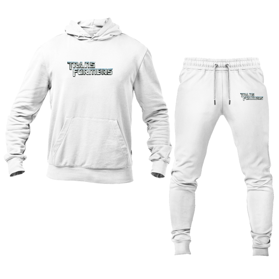 Men's Transformers Logo Hoodie Joggers Set