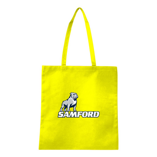 Samford Bulldogs Logo Q-Tees Non-Woven  Tote