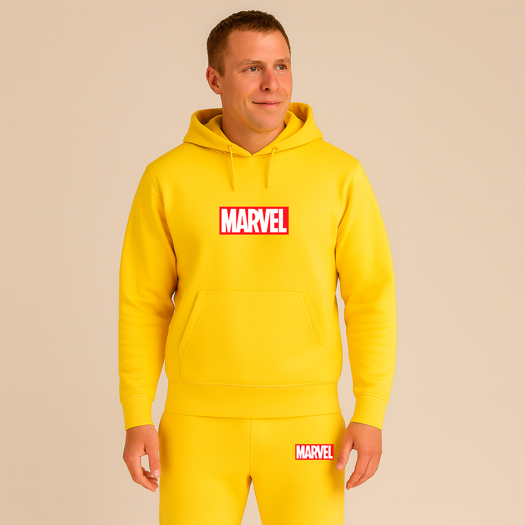 Men's Marvel Comics Hoodie Joggers Set