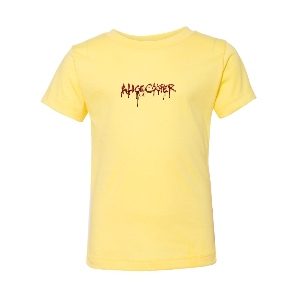 Alice Cooper Logo BELLA  CANVAS Toddler Jersey Tee