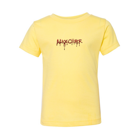 Alice Cooper Logo BELLA  CANVAS Toddler Jersey Tee