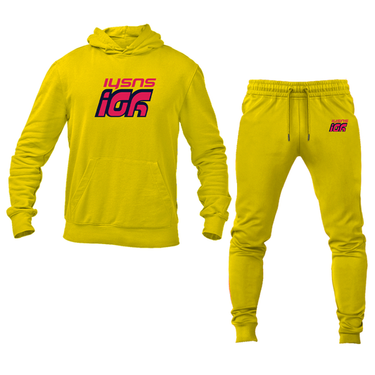 Men's Yo Sushi Logo Hoodie Joggers Set