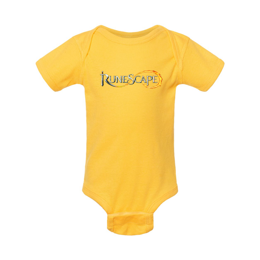 Runescape Logo Rabbit Skins Infant Baby Rib Bodysuit