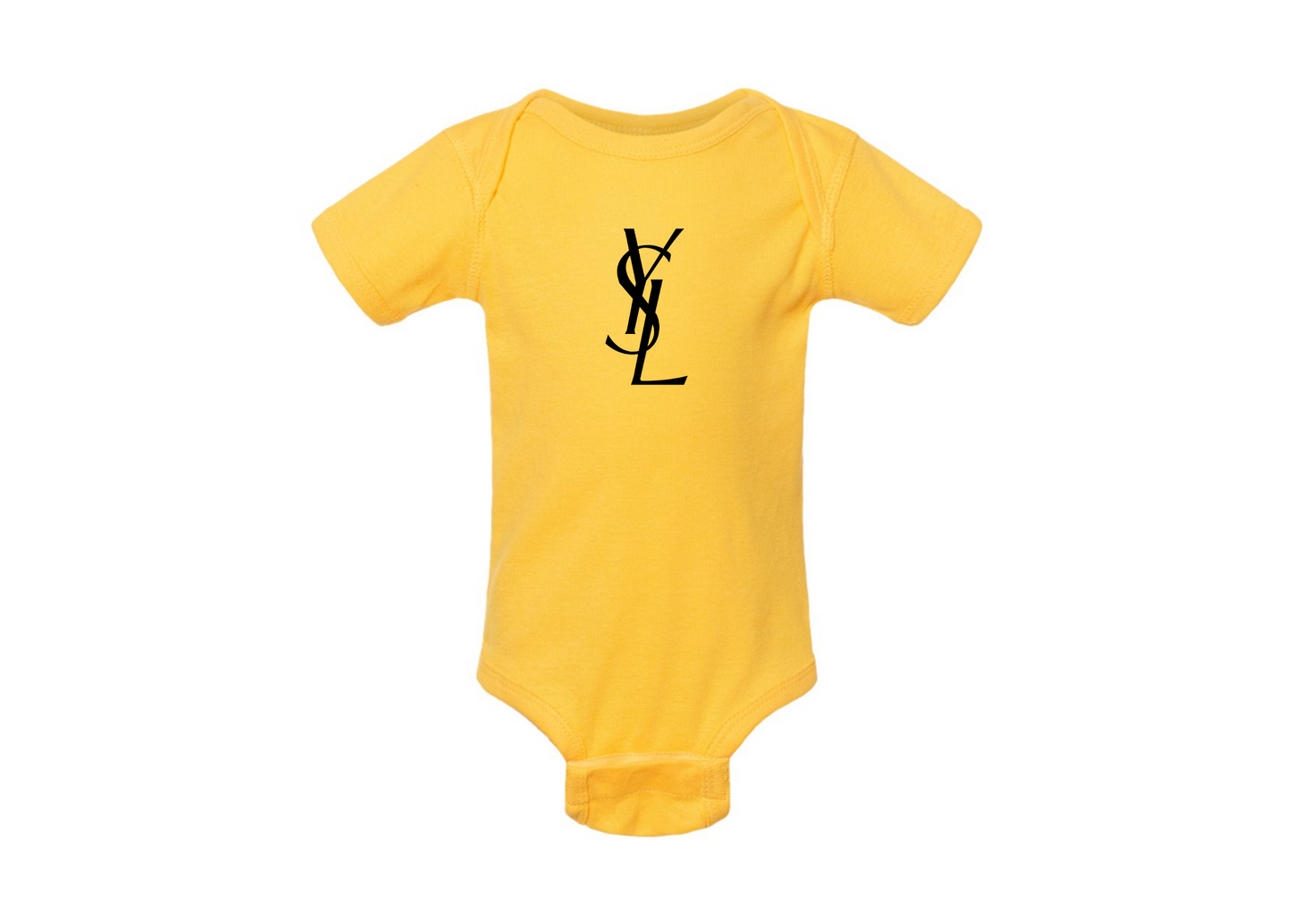 YSL Rabbit Skins Infant Baby Rib Bodysuit