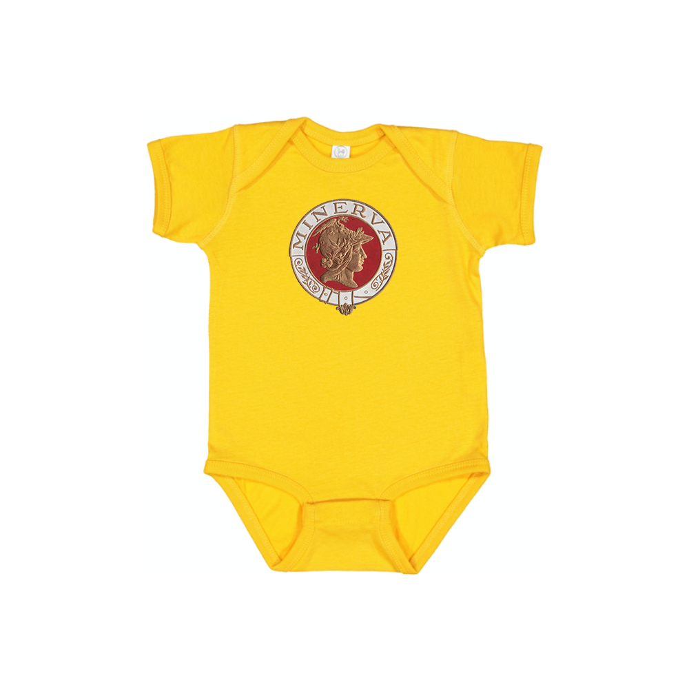Minerva Cars Logo Baby Romper Onesie