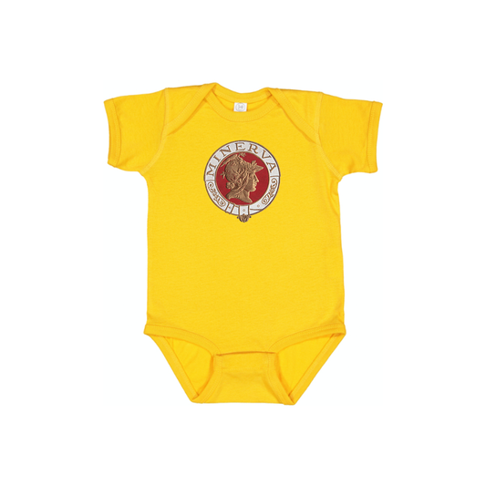 Minerva Cars Logo Baby Romper Onesie
