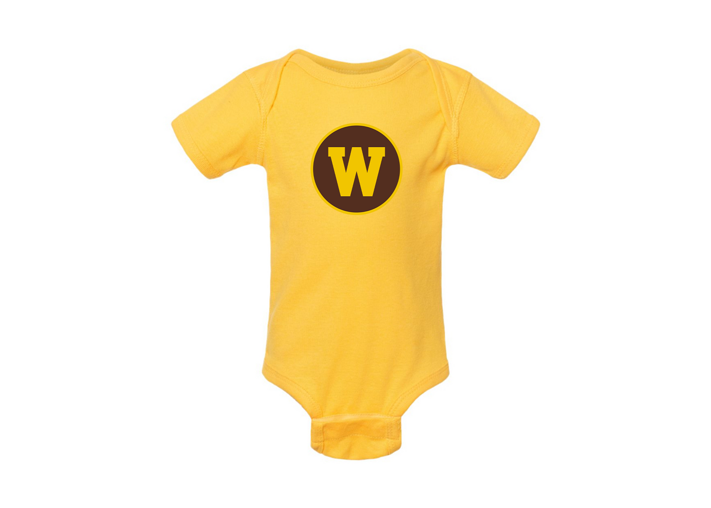 Western Michigan Broncos Rabbit Skins Infant Baby Rib Bodysuit