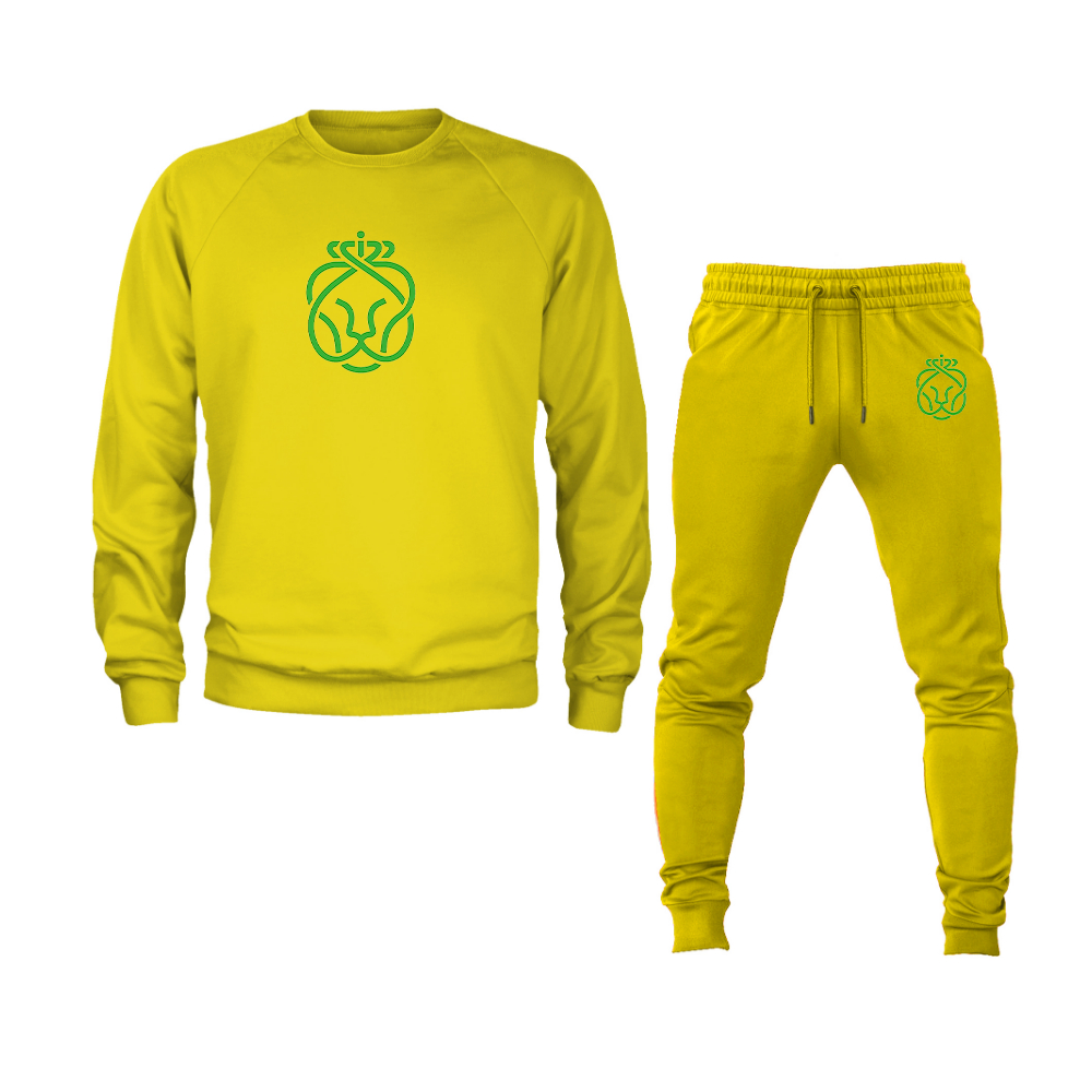 Men's Ahold Delhaize Symbol Crewneck Sweatshirt Joggers Suit
