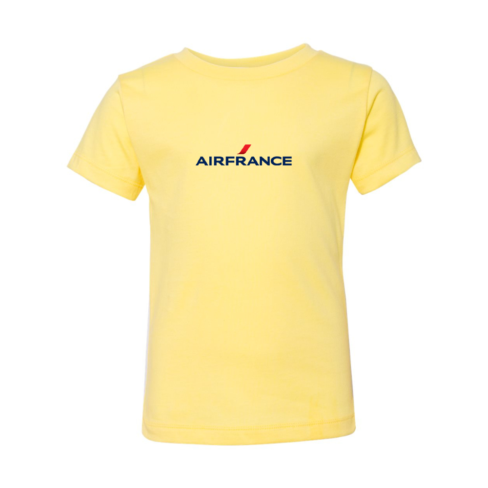 Air France Logo BELLA  CANVAS Toddler Jersey Tee