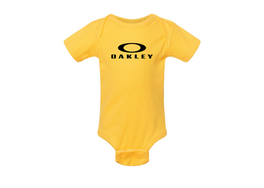 Oakley Logo Rabbit Skins Infant Baby Rib Bodysuit