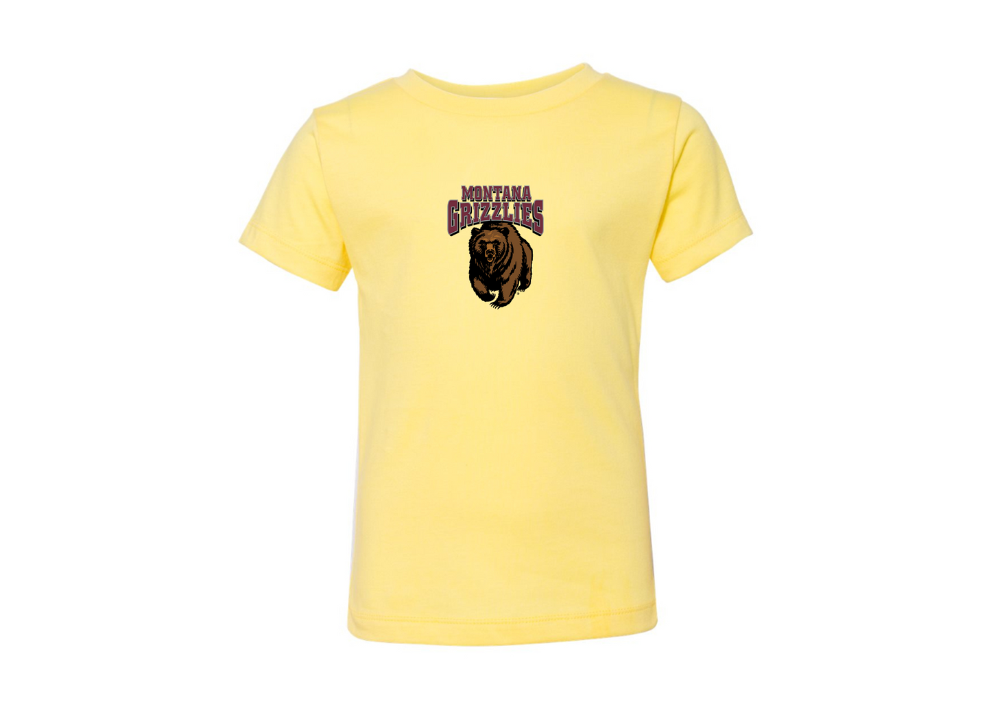 Montana Grizzliesl BELLA  CANVAS Toddler Jersey Tee