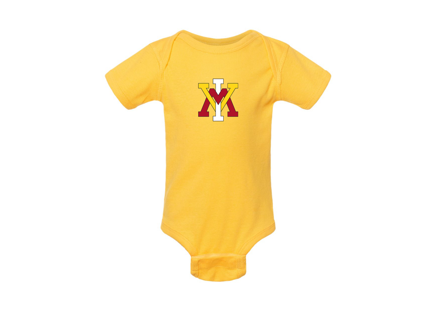VMI Keydets Rabbit Skins Infant Baby Rib Bodysuit