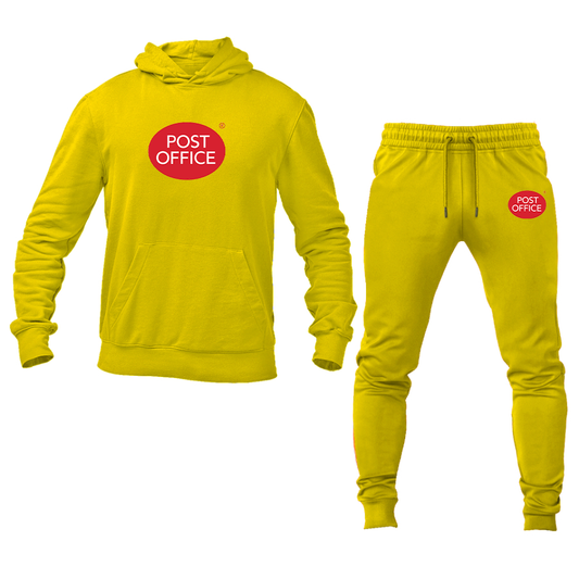 Men's Post Office Logo Hoodie Joggers Set