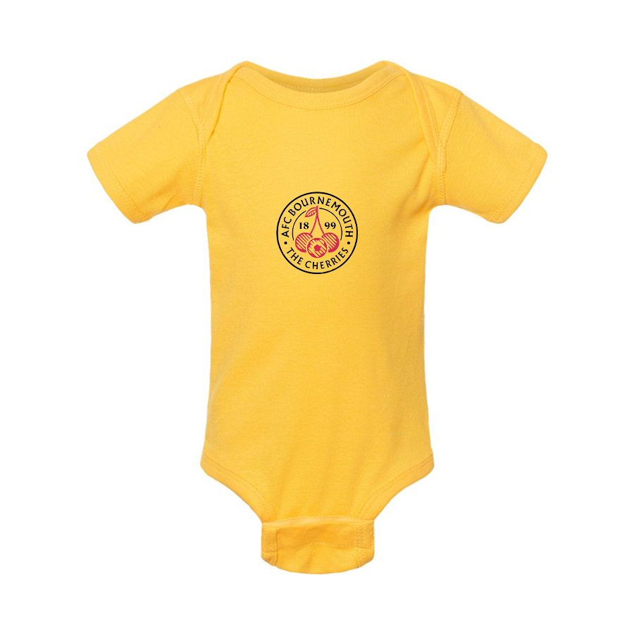 AFC Bournemouth Soccer Logo Rabbit Skins Infant Baby Rib Bodysuit