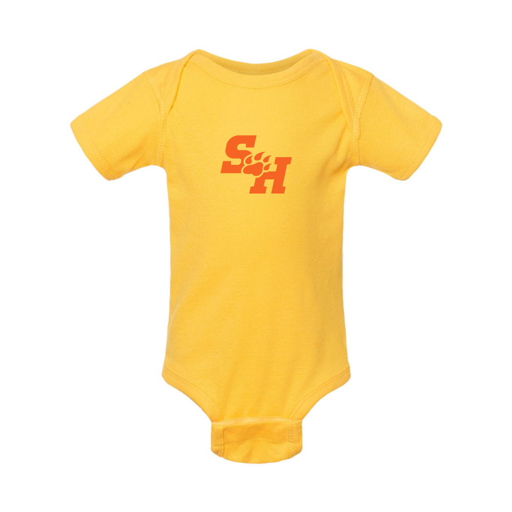 Sam Houston State Bearkats Logo Rabbit Skins Infant Baby Rib Bodysuit