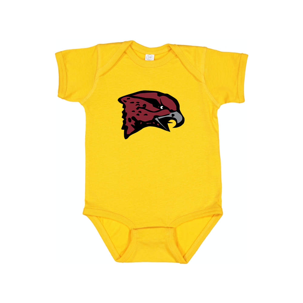 Maryland Eastern Shore Hawks Logo Baby Romper Onesie