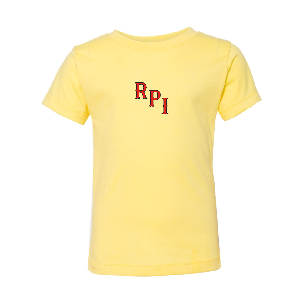 RPI Engineers Logo BELLA  CANVAS Toddler Jersey Tee