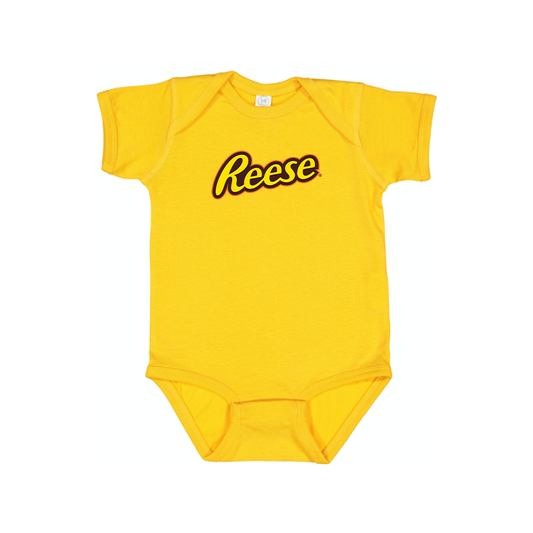 Reese Peanut Butter Logo Baby Romper Onesie
