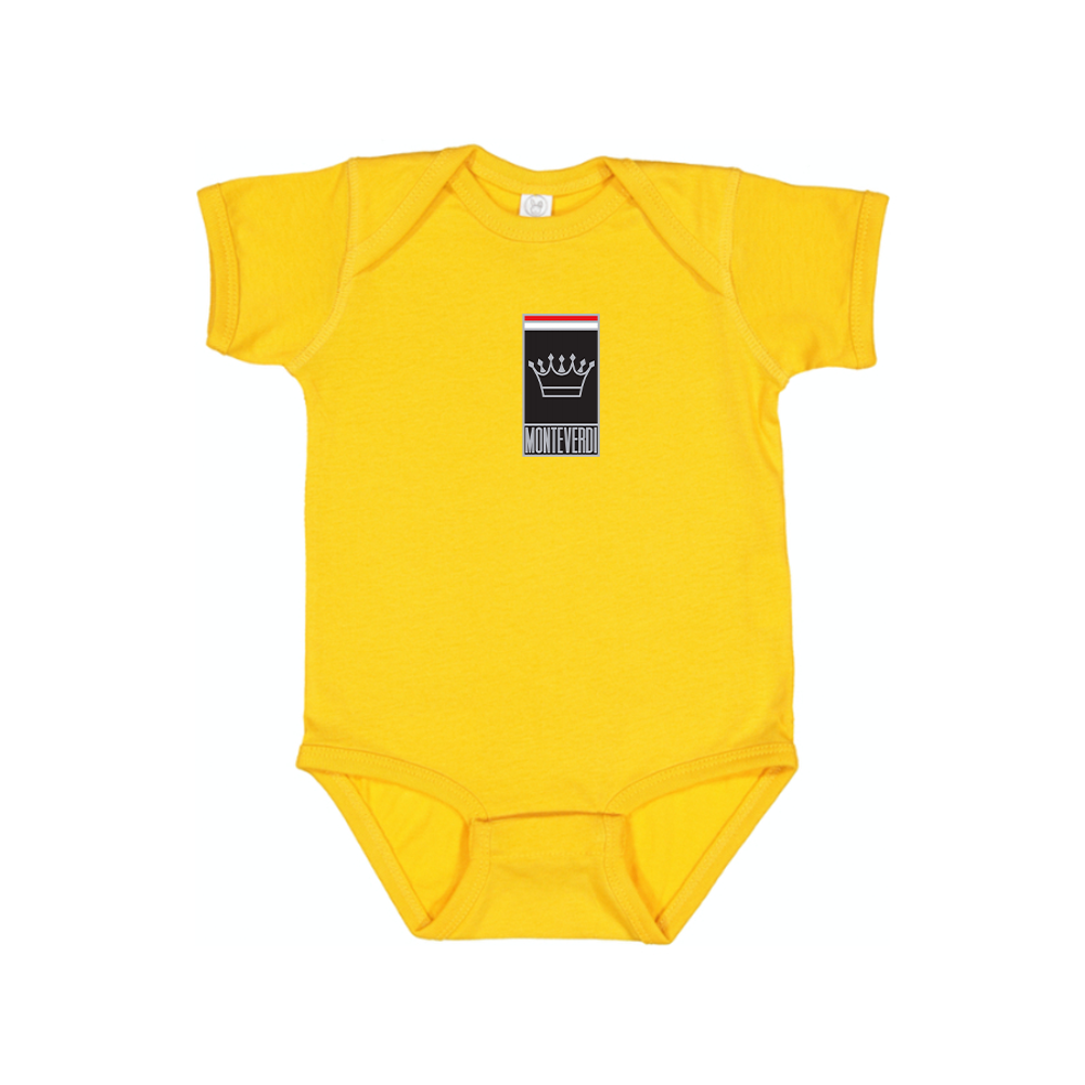 Monteverdi Logo Baby Romper Onesie