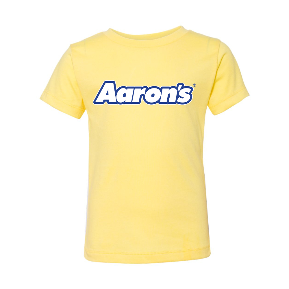 Aaron_s Logo BELLA  CANVAS Toddler Jersey Tee