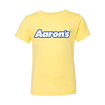 Aaron_s Logo BELLA  CANVAS Toddler Jersey Tee