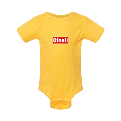 01net Logo  Rabbit Skins Infant Baby Rib Bodysuit