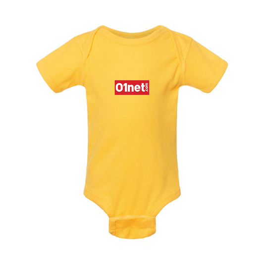 01net Logo  Rabbit Skins Infant Baby Rib Bodysuit