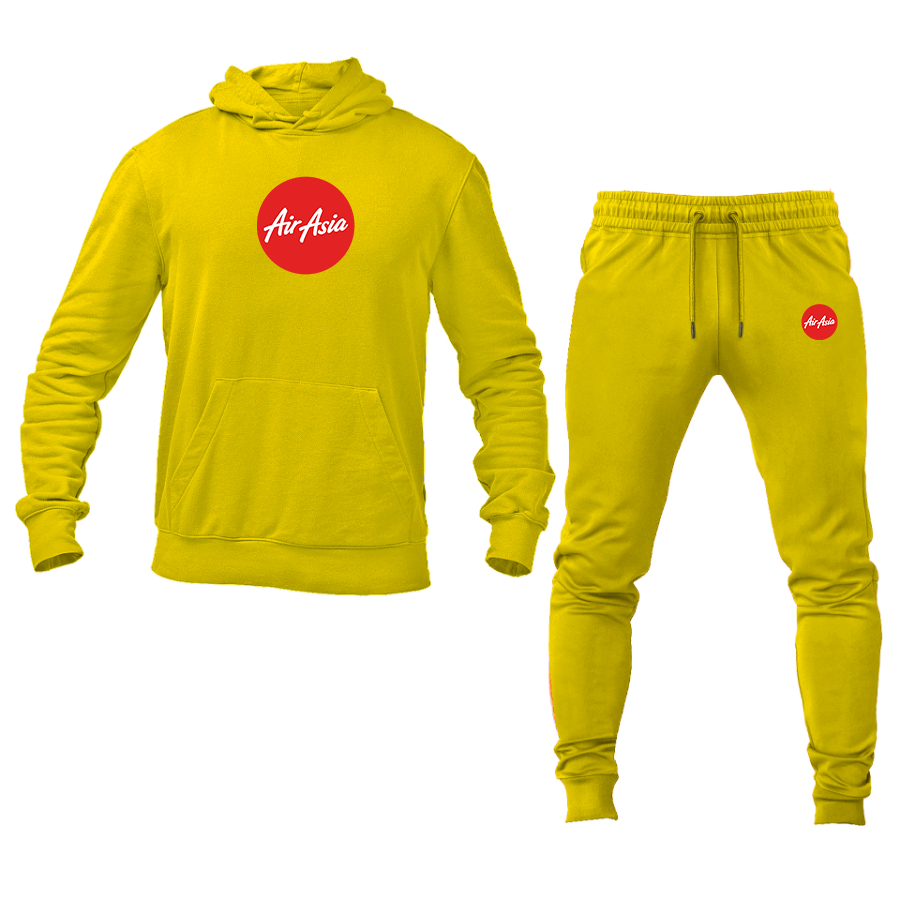Men's Air Asia Logo Hoodie Joggers Set