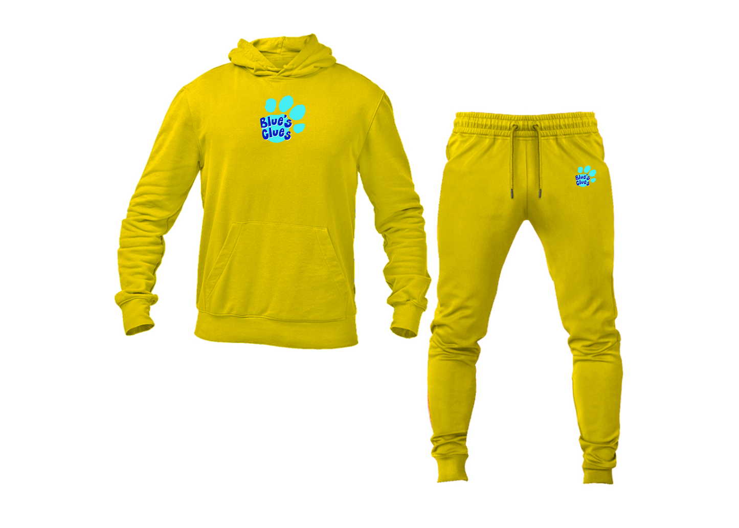 Men's Blues Clues Logo Hoodie Joggers Set