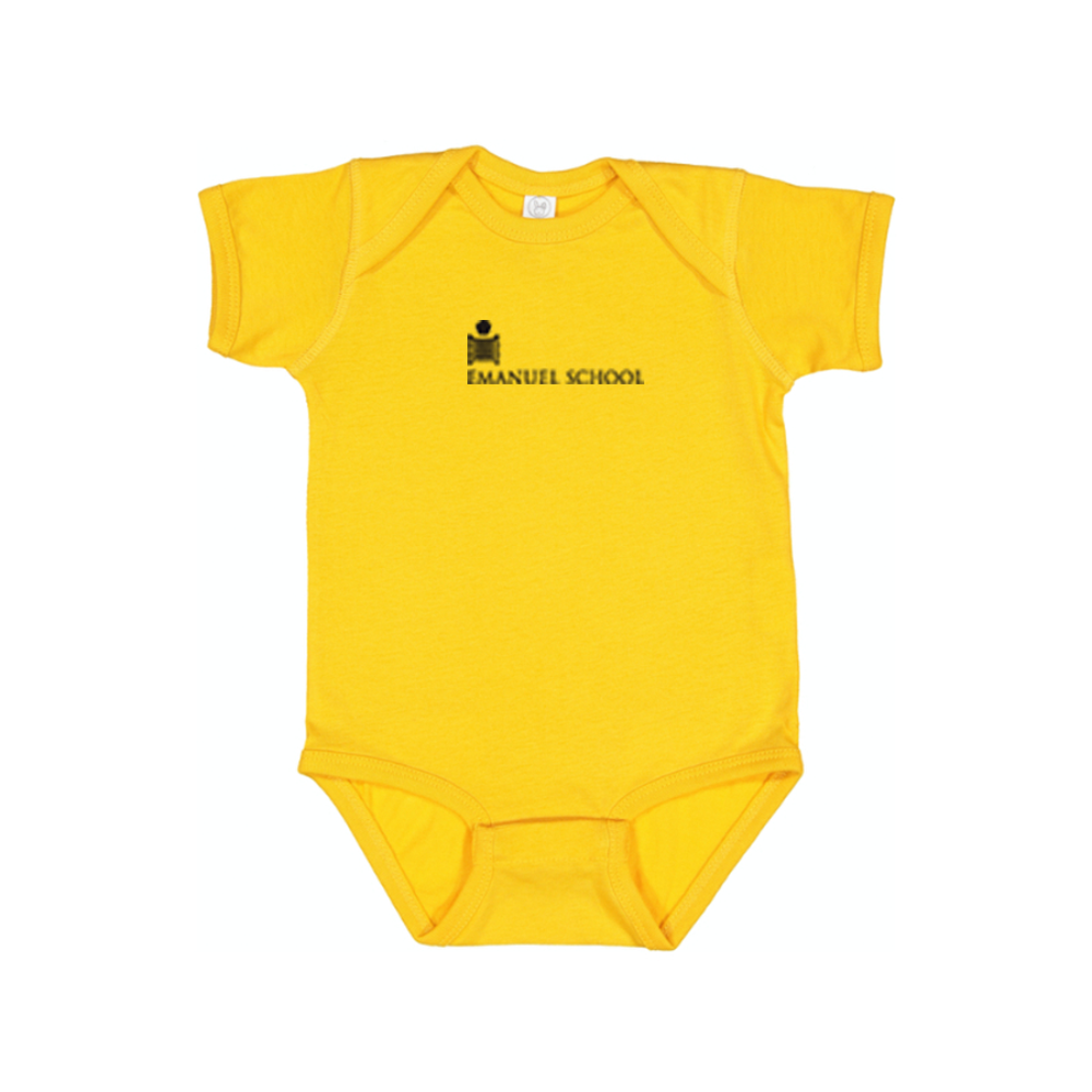 Emanuel School Logo Baby Romper Onesie
