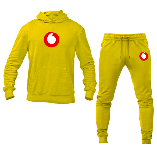 Men's Vodafone Logo Hoodie Joggers Set