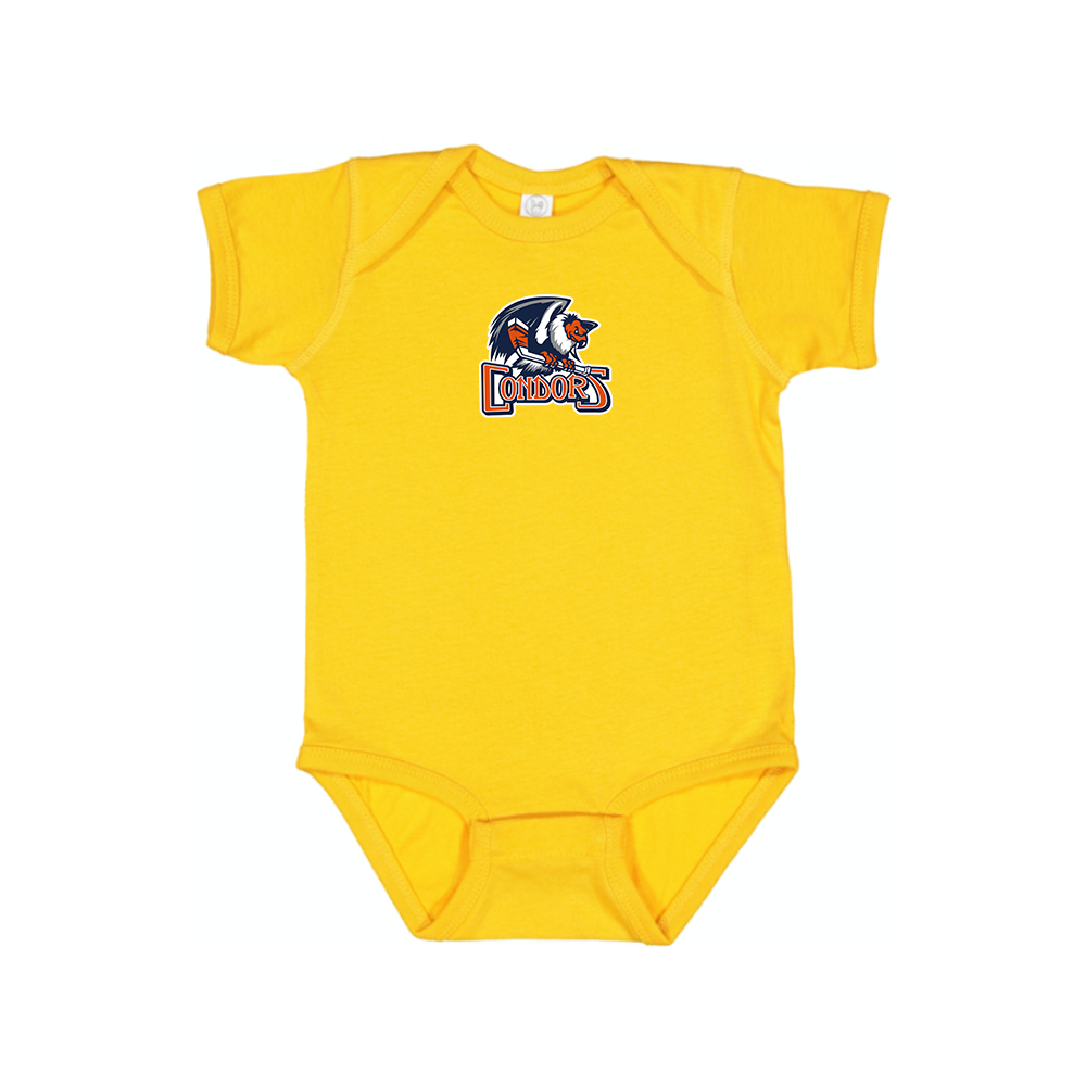 Bakersfield Condors Logo Baby Romper Onesie