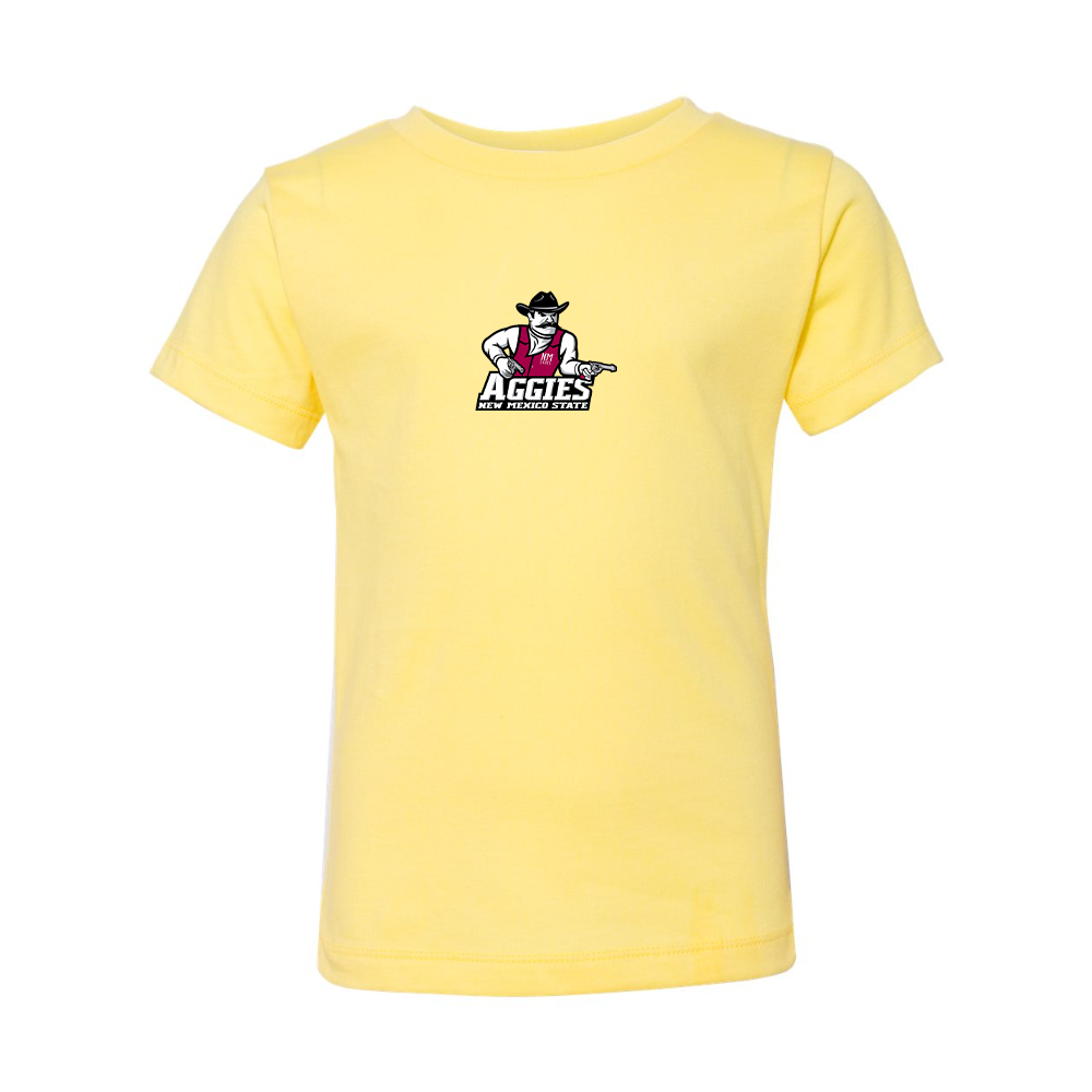 Aggies New Mexico State Logo BELLA  CANVAS Toddler Jersey Tee