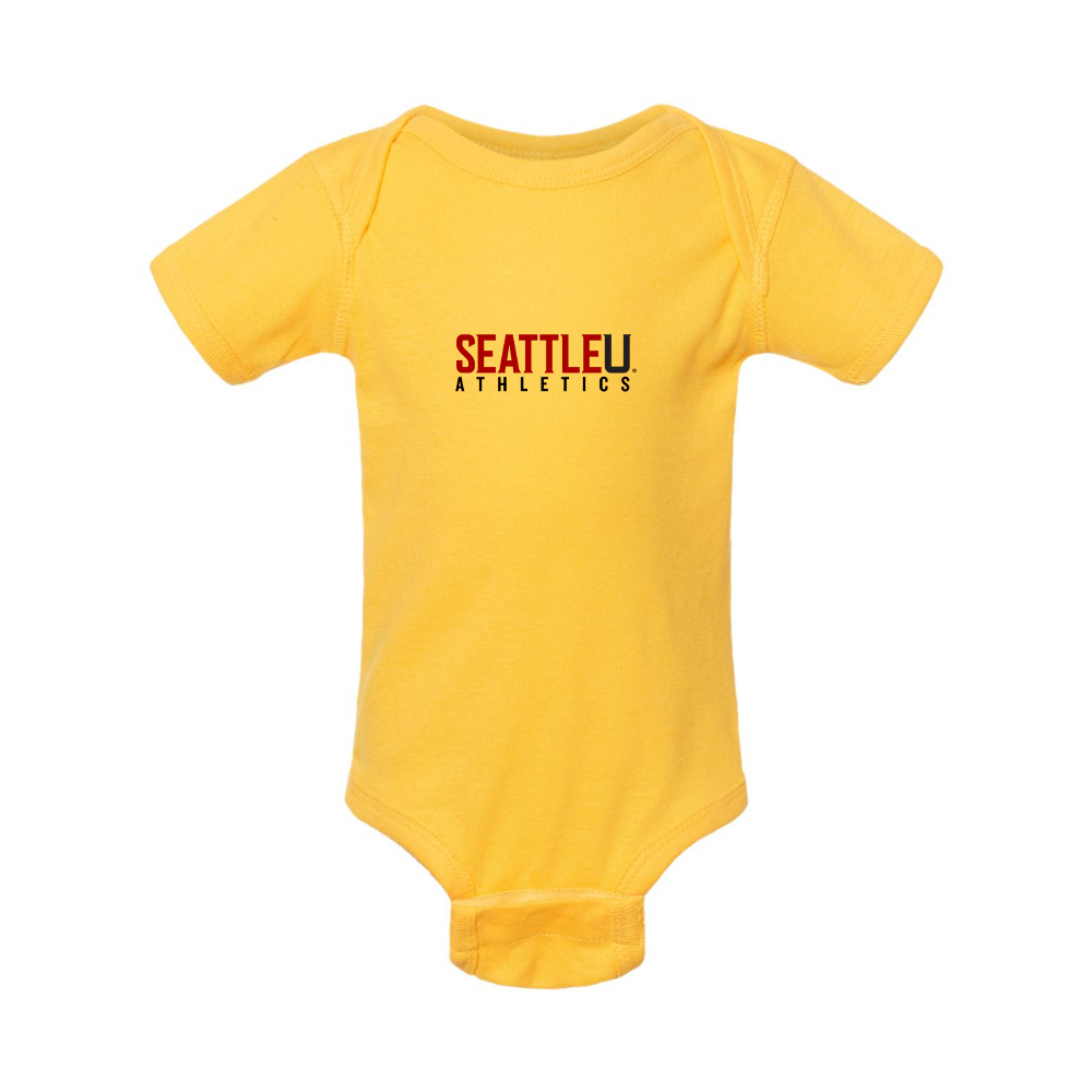 Seattle Redhawks Logo  Rabbit Skins Infant Baby Rib Bodysuit