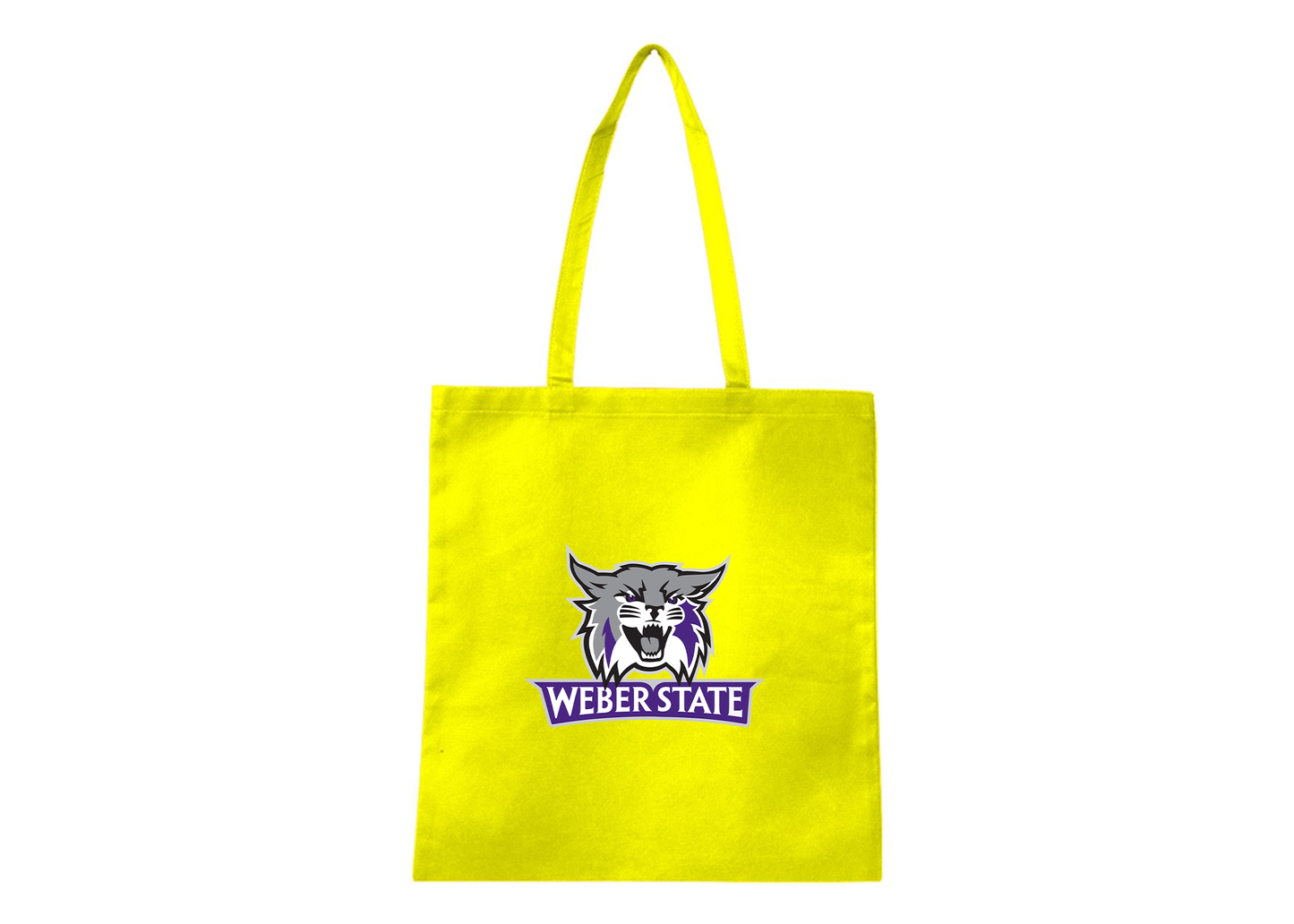 Weber State Wildcats Q-Tees Non-Woven  Tote