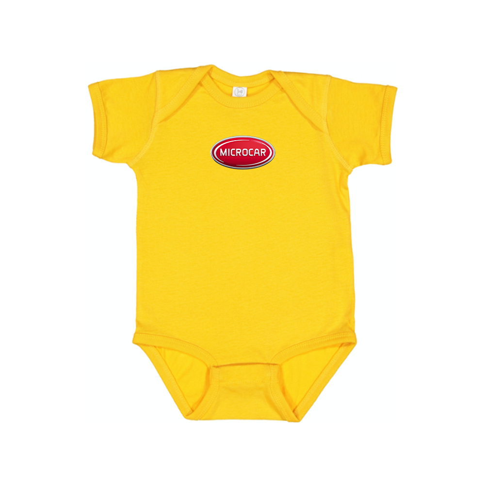 Microcar Logo Baby Romper Onesie