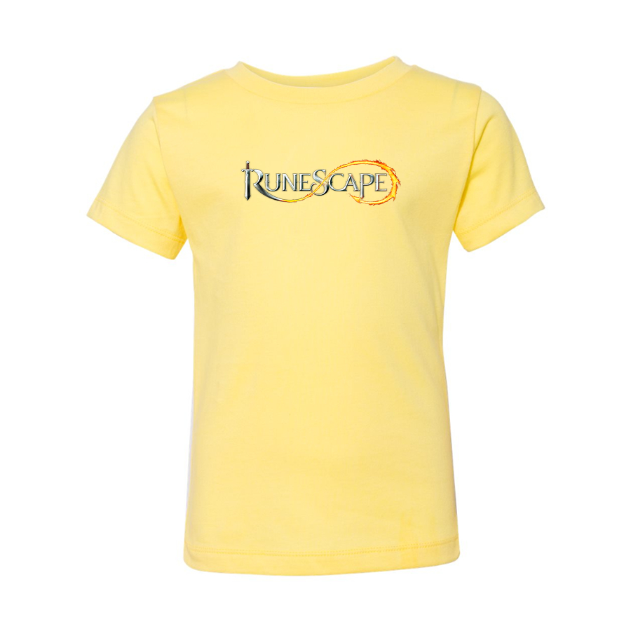 Runescape Logo BELLA  CANVAS Toddler Jersey Tee