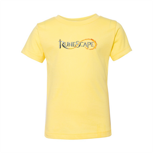 Runescape Logo BELLA  CANVAS Toddler Jersey Tee