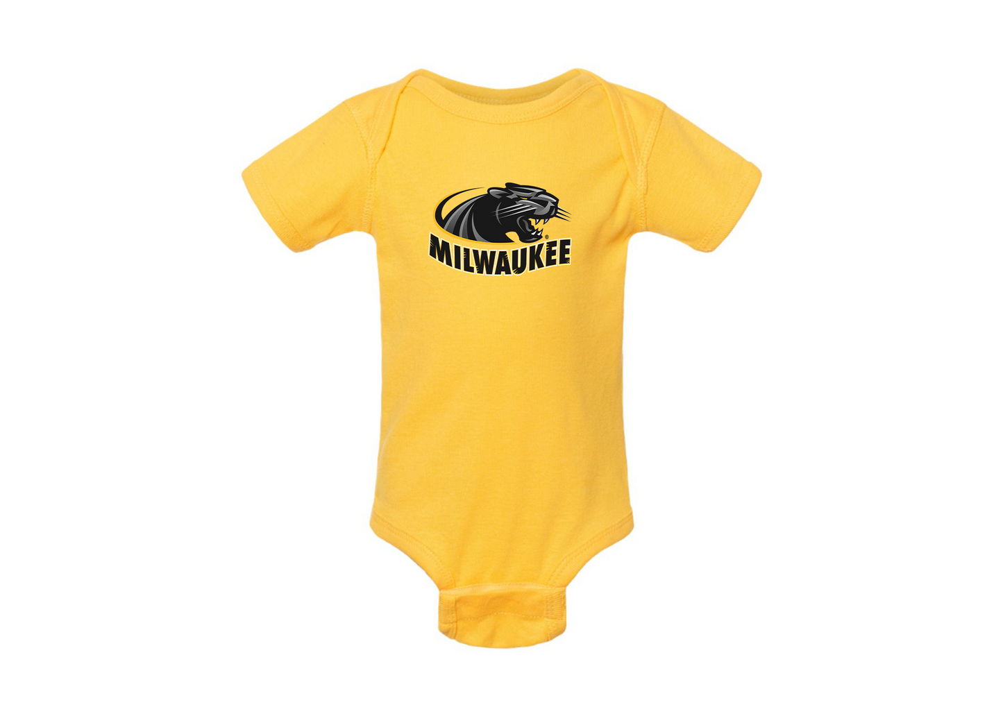 Wisconsin Milwaukee Panthers Rabbit Skins Infant Baby Rib Bodysuit