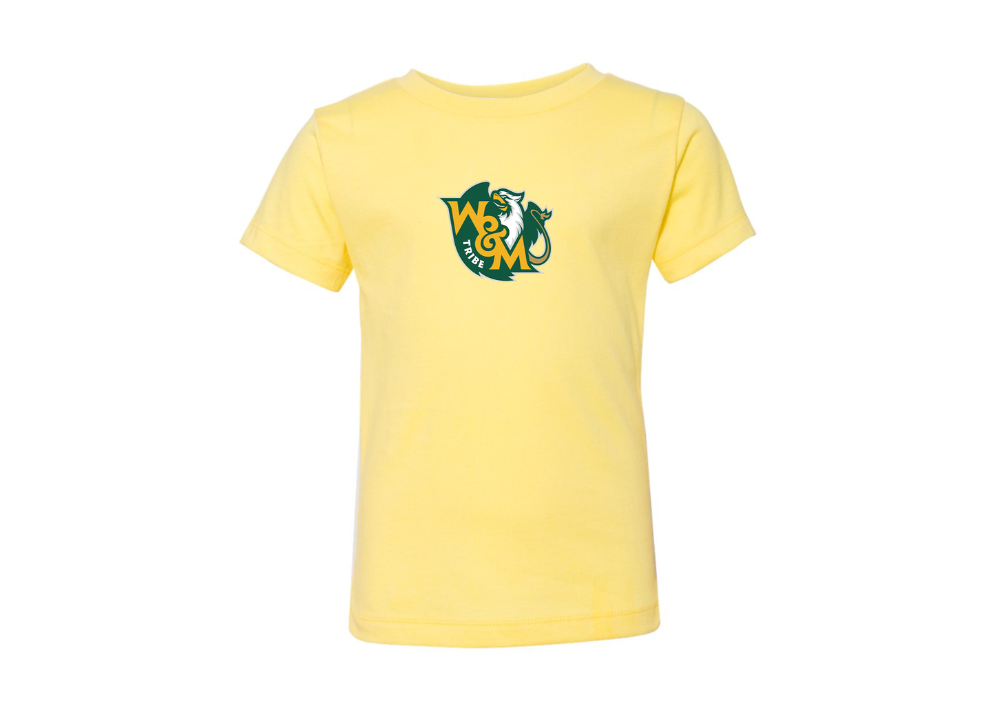 William and Mary Tribe BELLA  CANVAS Toddler Jersey Tee