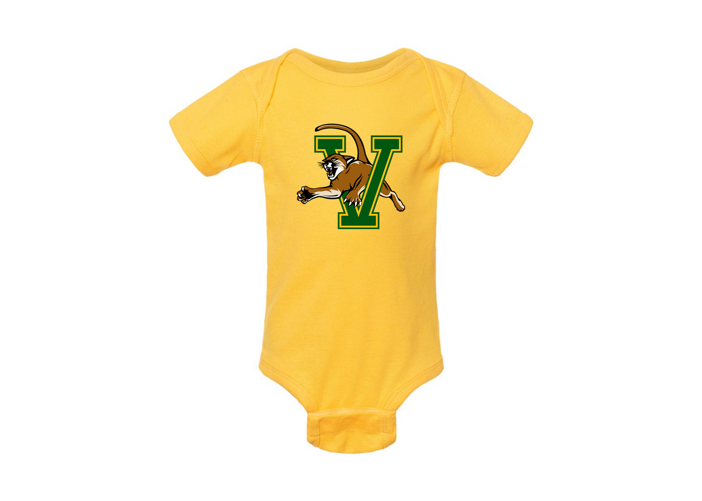 Vermont Catamounts Rabbit Skins Infant Baby Rib Bodysuit