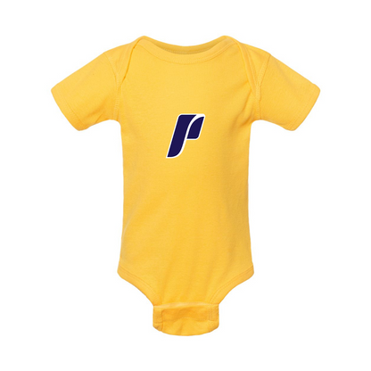 Portland Pilots Logo  Rabbit Skins Infant Baby Rib Bodysuit