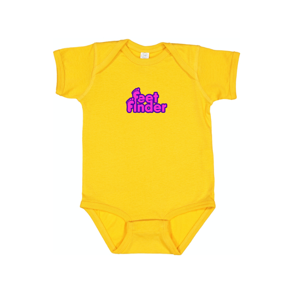 FeetFinder Logo Baby Romper Onesie