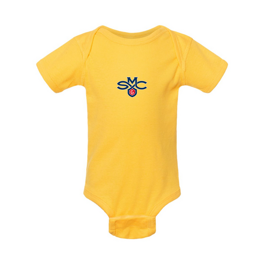 Saint Marys Gaels Logo Rabbit Skins Infant Baby Rib Bodysuit