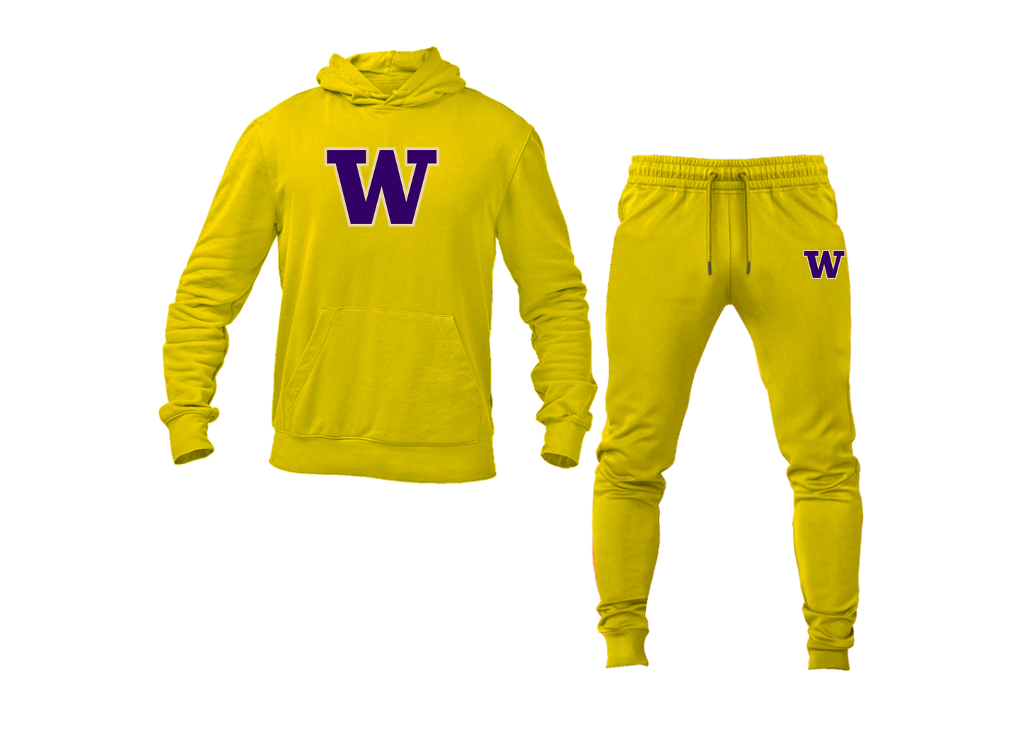 Men's Washington Huskies Hoodie Joggers Set